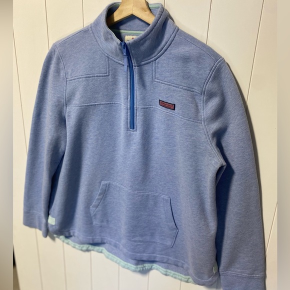 Vineyard Vines Tops - Vineyards Vines Martha’s Vineyard blue 1/4 zip pullover size XL